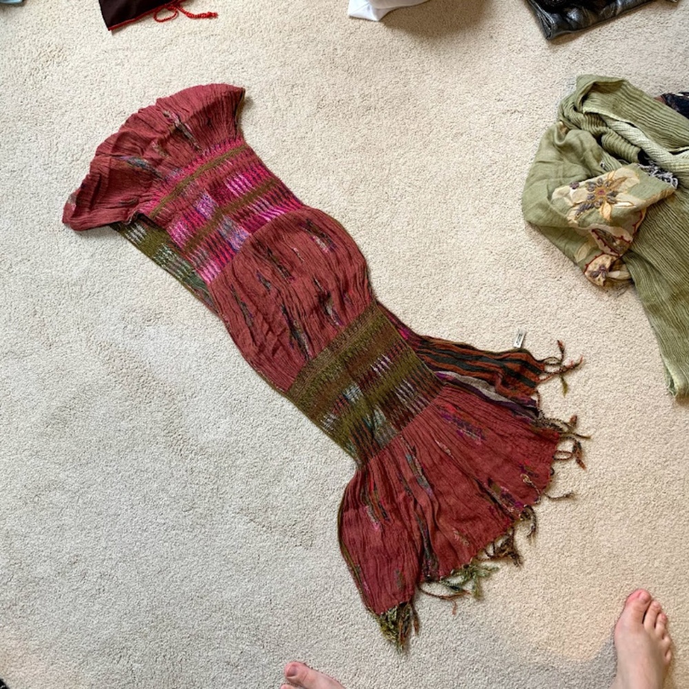 Anthropologie Scarf Reversible